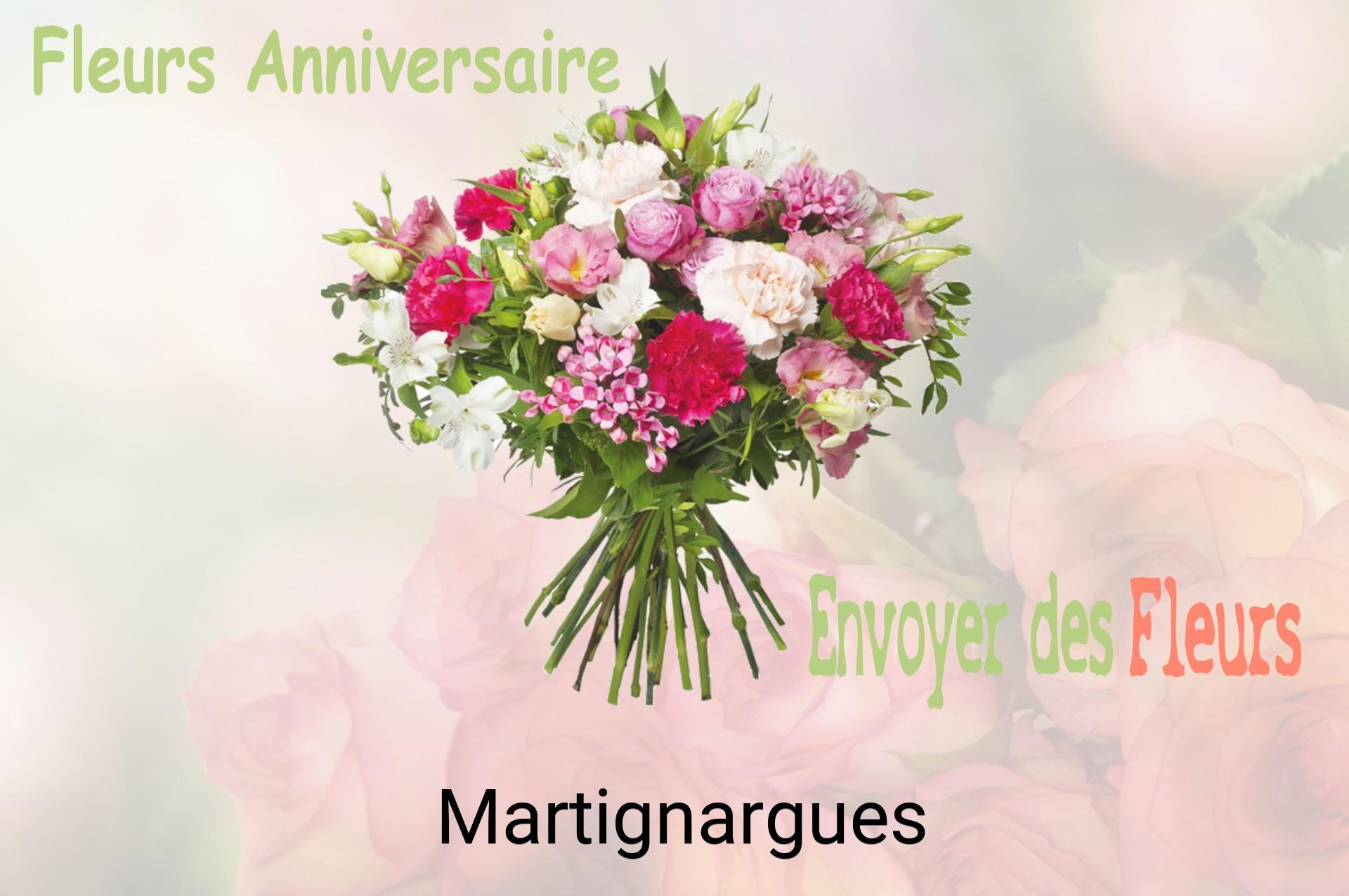 Bouquet de fleurs d’anniversaire livré à Martignargues
